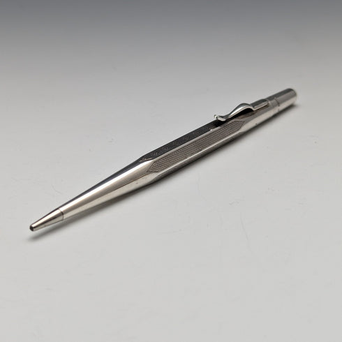 英国ヴィンテージ ライフロング 純銀製 シャープペンシル リーフレット付